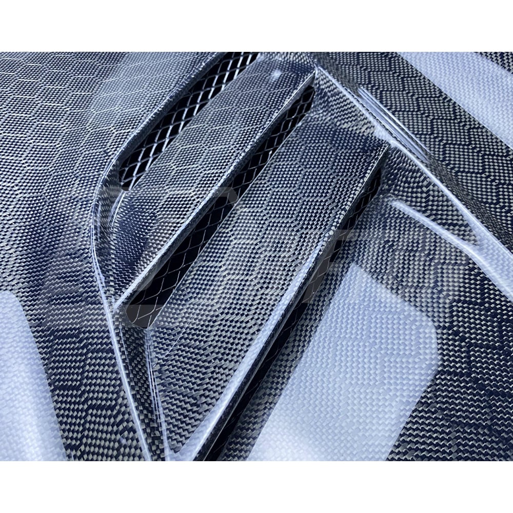 VA Style HoneyComb Carbon Fiber Hood For Infiniti Q50 2014-2024