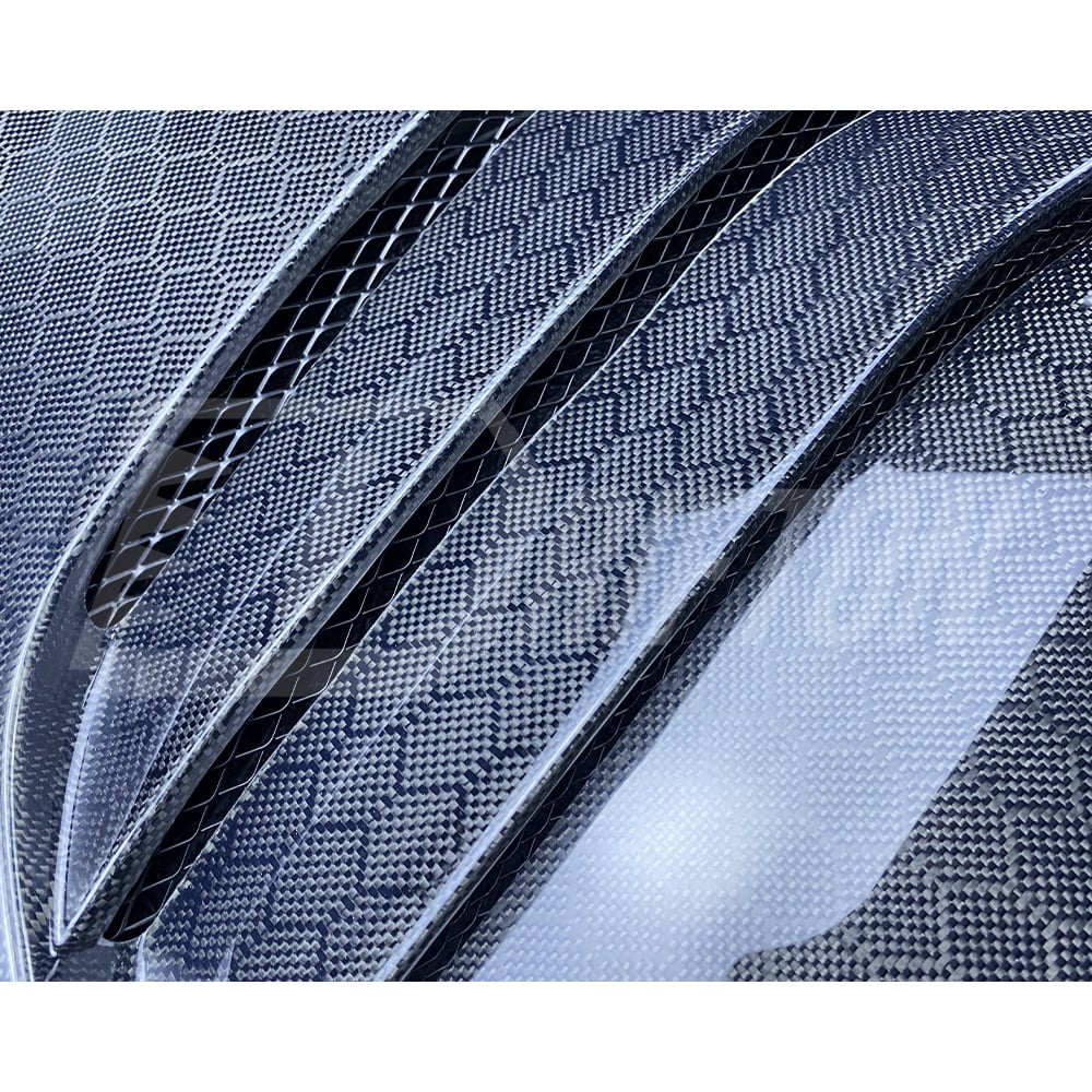 VA Style HoneyComb Carbon Fiber Hood For Infiniti Q50 2014-2024