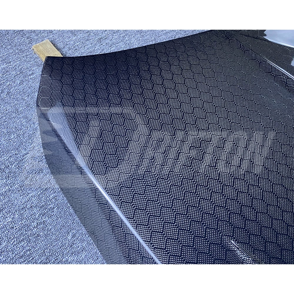 VA Style HoneyComb Carbon Fiber Hood For Infiniti Q50 2014-2024