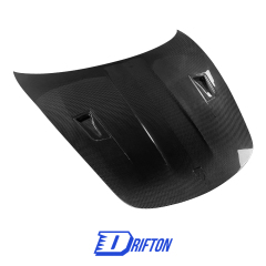 RS Style Dry Carbon Fiber Hood For Porsche 718 Cayman Boxster 2016-2025