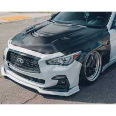 VA Style HoneyComb Carbon Fiber Hood For Infiniti Q50 2014-2024