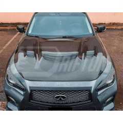 VA Style HoneyComb Carbon Fiber Hood For Infiniti Q50 2014-2024