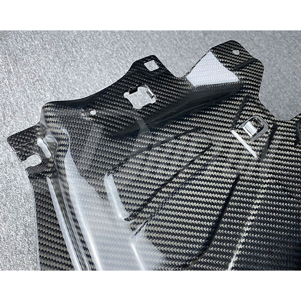 Dry Carbon Fiber Cooling Panel Plate Cover For Toyota Supra MK5 A90 A91 GR 2019-2024
