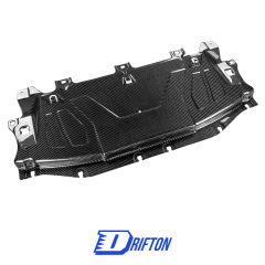 Dry Carbon Fiber Cooling Panel Plate Cover For Toyota Supra MK5 A90 A91 GR 2019-2024
