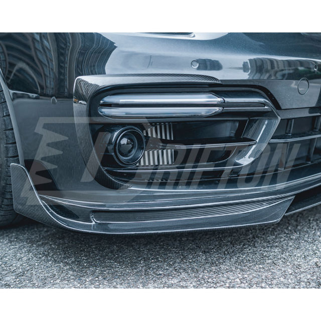 CMST Style Dry Carbon Fiber Front Lip For Porsche Panamera 971 971.2 2020-2023