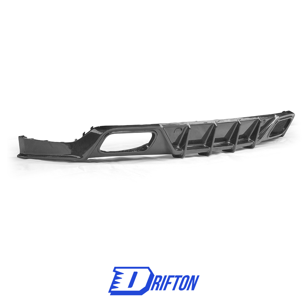 CMST Style Dry Carbon Fiber Rear Diffuser For Porsche Panamera 971 971.1 971.2 2017-2023