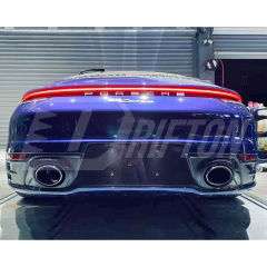 OEM Style Dry Carbon Fiber Diffuser For Porsche 911 992 Carrera 2019-2023