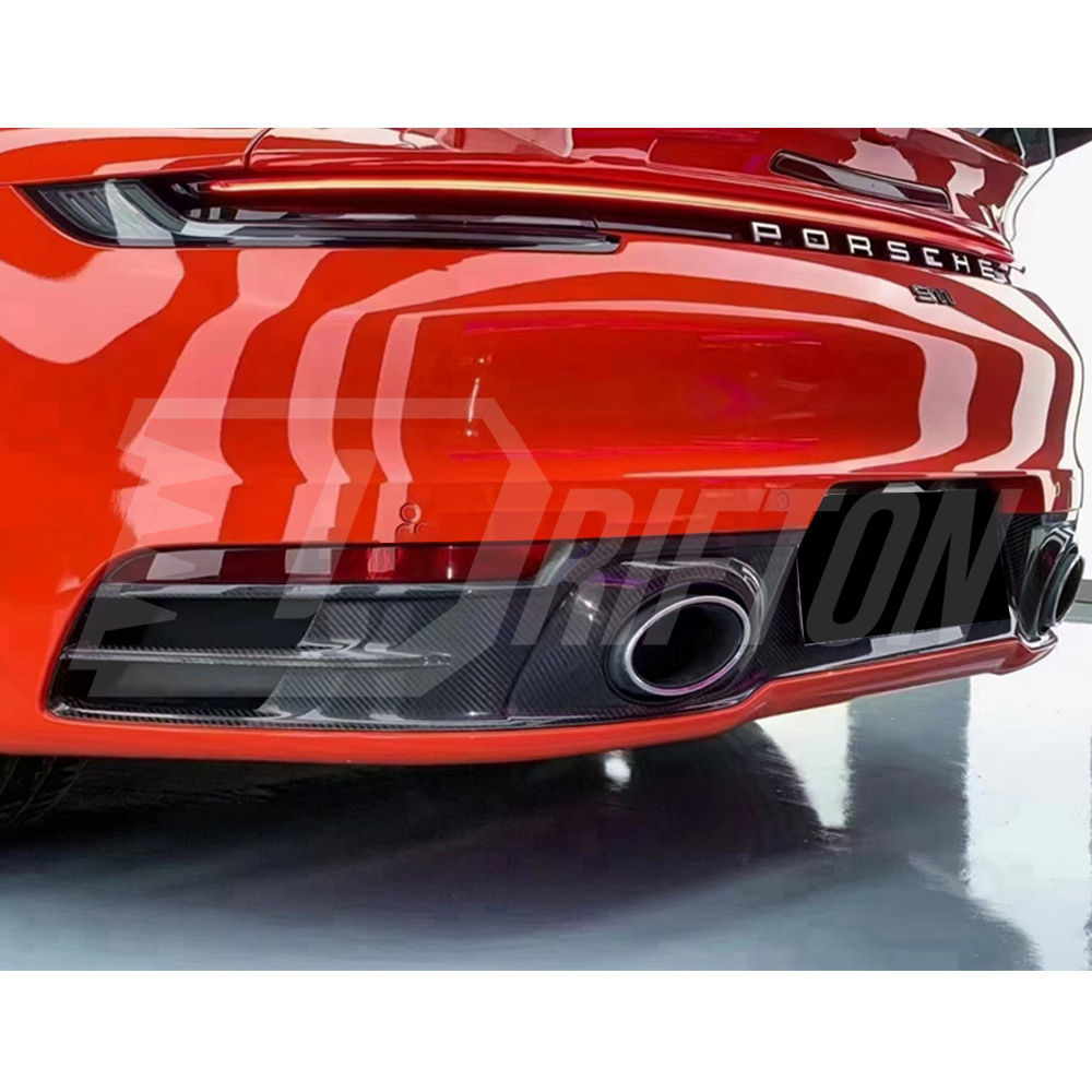 OEM Style Dry Carbon Fiber Diffuser For Porsche 911 992 Carrera 2019-2023