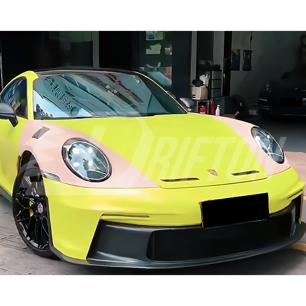 TopCar Style Dry Carbon Fiber Hood For Porsche 911 992 Carrera S 2019-2023