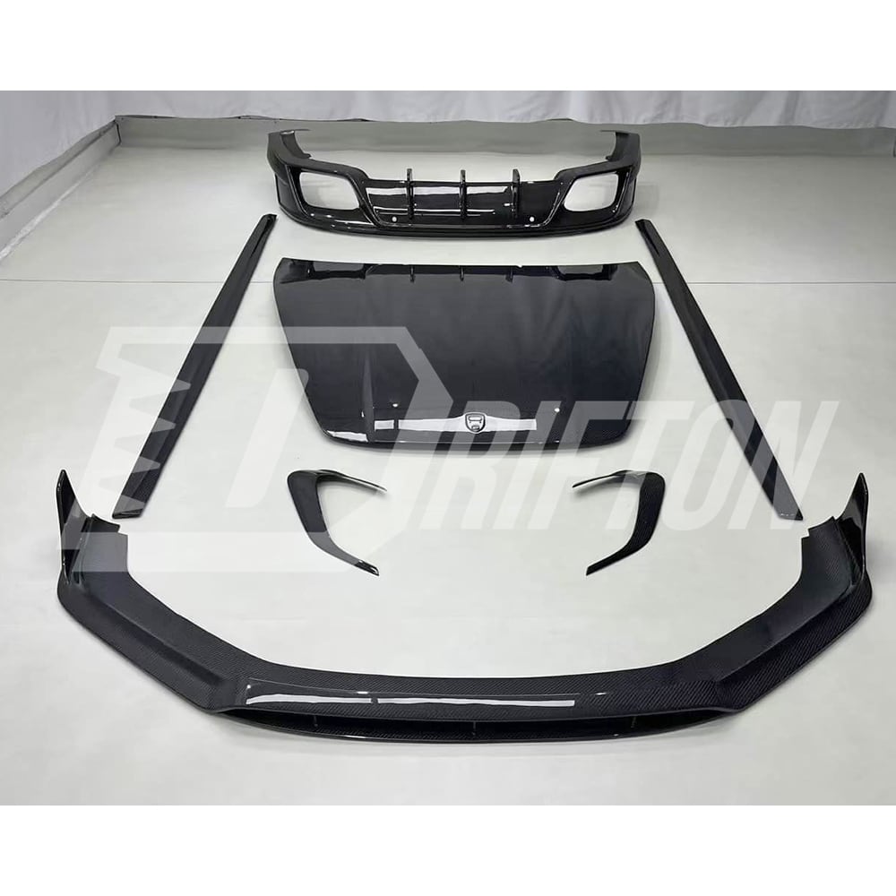 OD V2 Style Dry Carbon Fiber Front Lip For Porsche Panamera 976 2024-On