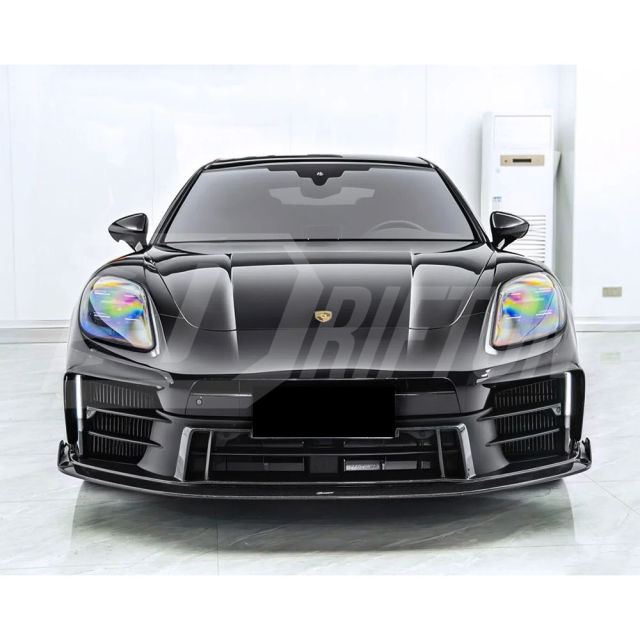 CMST Style Carbon Fiber Front Bumper Vent Trim For Porsche Panamera 976 2024-On