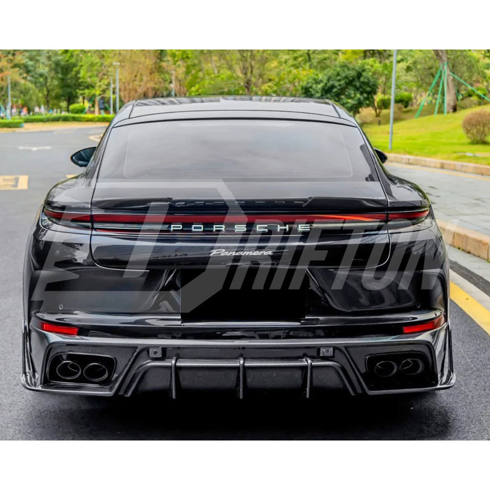 CMST Style Carbon Fiber Rear Spoiler Trunk Wing For Porsche Panamera 976 2024-On