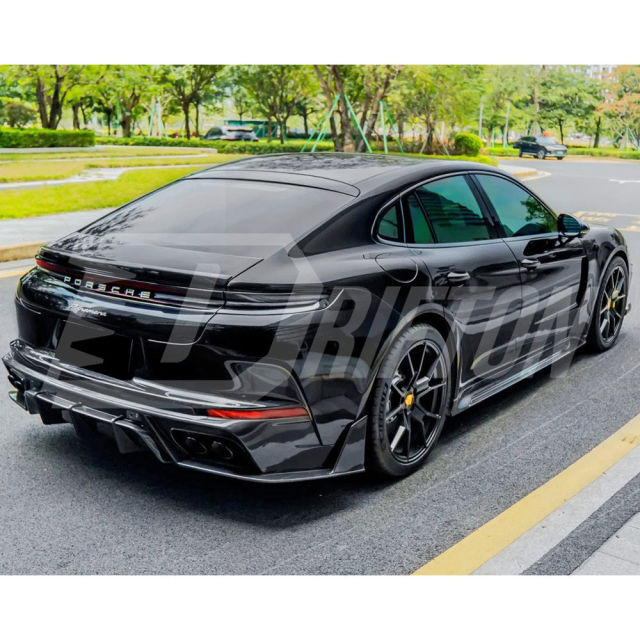 CMST Style Carbon Fiber Side Skirt For Porsche Panamera 976 2024-On