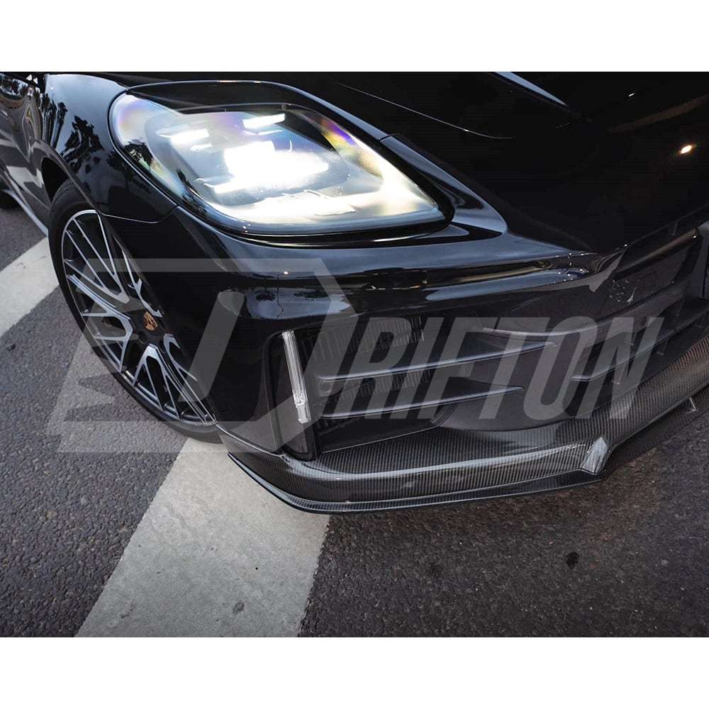 OD V1 Style Dry Carbon Fiber Front Lip For Porsche Panamera 976 2024-On