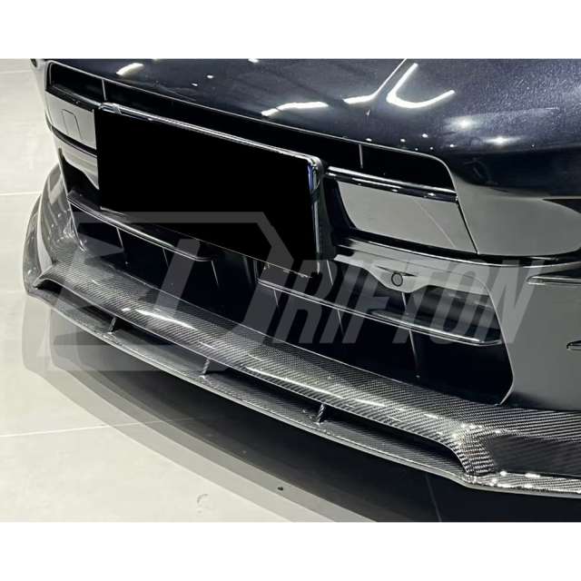OD V1 Style Dry Carbon Fiber Front Lip For Porsche Panamera 976 2024-On