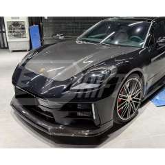 OD V1 Style Dry Carbon Fiber Front Lip For Porsche Panamera 976 2024-On