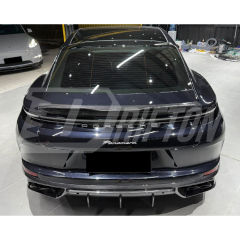 OD V1 Style Dry Carbon Fiber Rear Diffuser For Porsche Panamera 976 2024-On