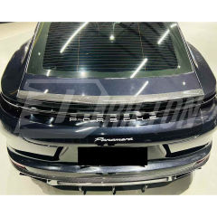 OD V1 Style Dry Carbon Fiber Rear Spoiler Trunk Wing For Porsche Panamera 976 2024-On