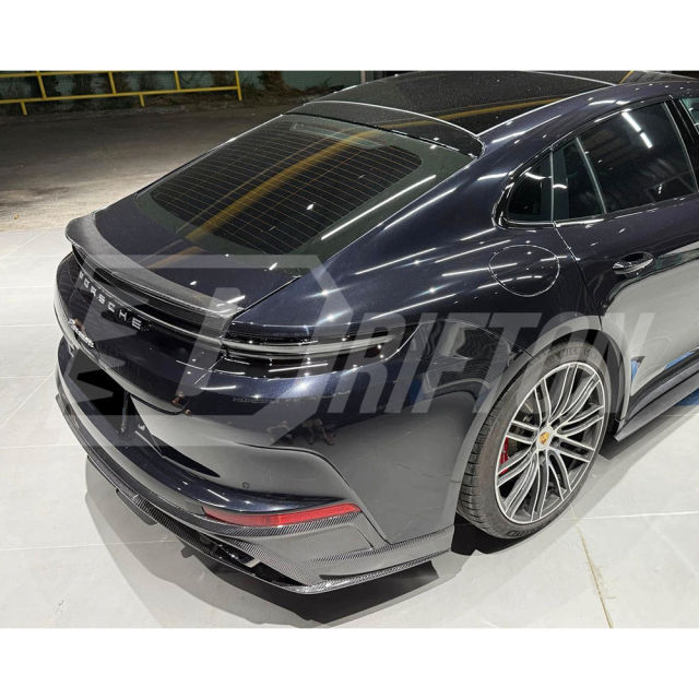 OD V1 Style Dry Carbon Fiber Rear Spoiler Trunk Wing For Porsche Panamera 976 2024-On