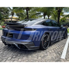 OD V1 Style Dry Carbon Fiber Rear Spoiler Trunk Wing For Porsche Panamera 976 2024-On