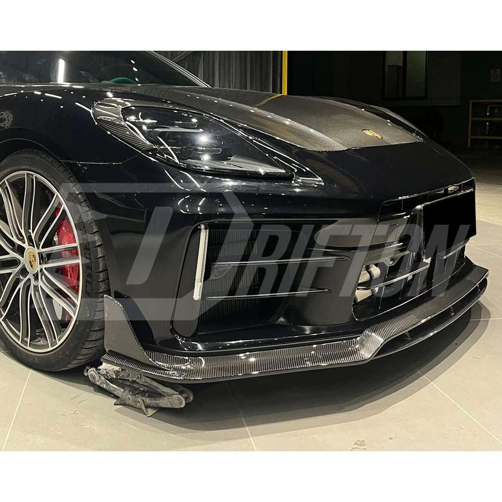 OD V2 Style Dry Carbon Fiber Front Lip For Porsche Panamera 976 2024-On