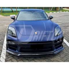 OD V2 Style Dry Carbon Fiber Front Lip For Porsche Panamera 976 2024-On