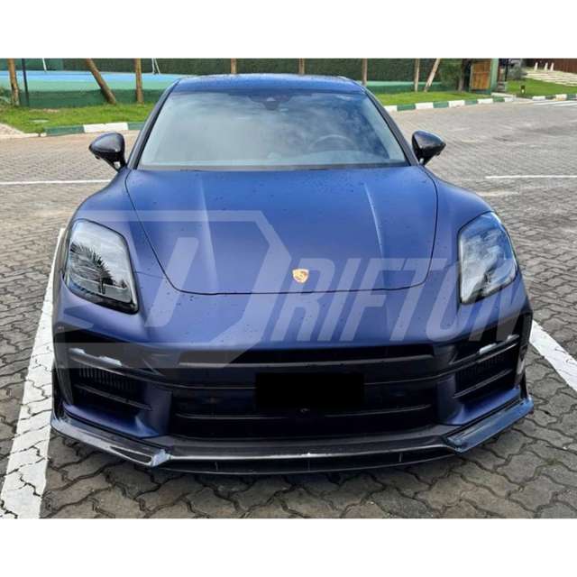 OD V2 Style Dry Carbon Fiber Front Lip For Porsche Panamera 976 2024-On