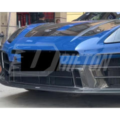 OEM Style Dry Carbon Fiber Front Bumepr Lower Grille For Porsche Panamera 976 2024-On