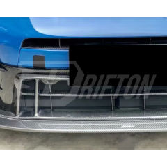 OEM Style Dry Carbon Fiber Front Bumepr Upper Grille For Porsche Panamera 976 2024-On