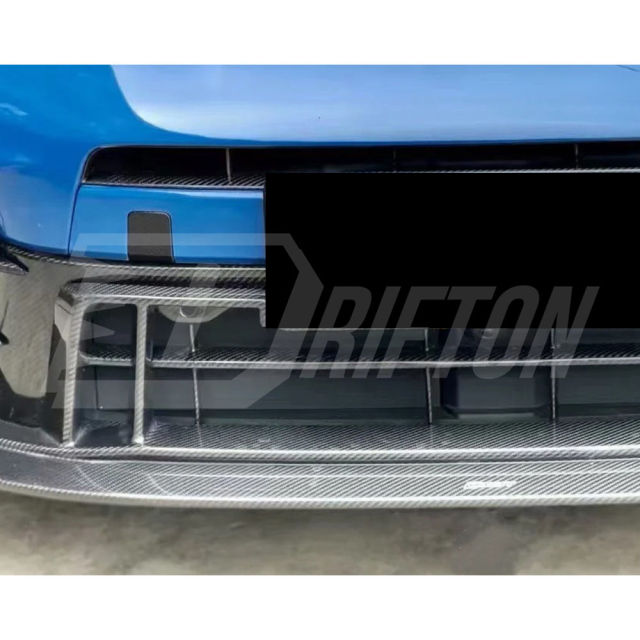 OEM Style Dry Carbon Fiber Front Bumepr Upper Grille For Porsche Panamera 976 2024-On
