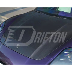 OEM Style Dry Carbon Fiber Hood For Porsche Panamera 976 2024-On