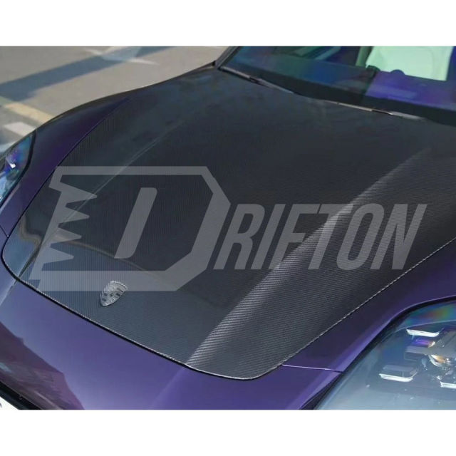 OEM Style Dry Carbon Fiber Hood For Porsche Panamera 976 2024-On