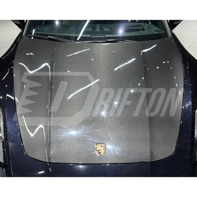 OEM Style Dry Carbon Fiber Hood For Porsche Panamera 976 2024-On