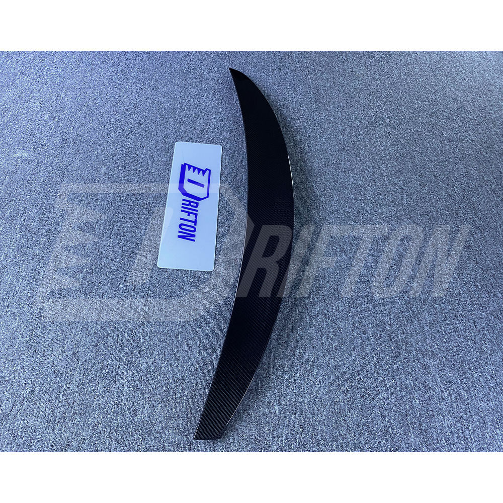 OD Style Dry Carbon Fiber Rear Spoiler For Porsche Taycan 2019-2023