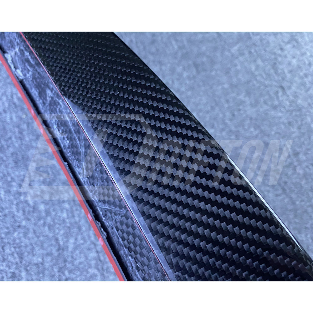 OD Style Dry Carbon Fiber Rear Spoiler For Porsche Taycan 2019-2023