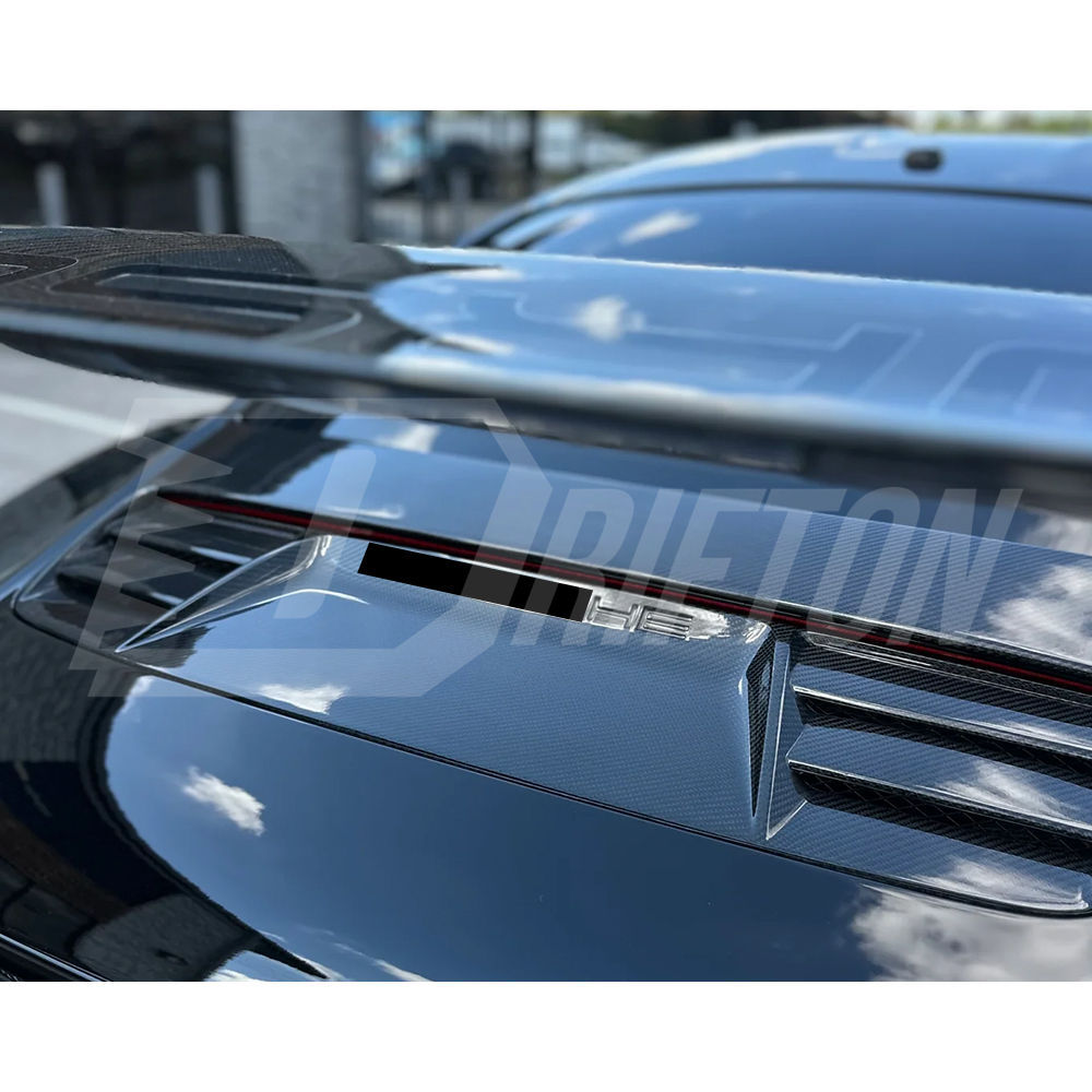 CMST Style Carbon Fiber Rear Engine Cover For Porsche 911 GT3RS 991 2018-2020