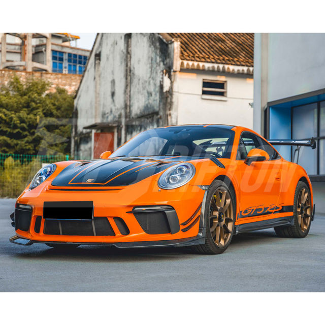 CMST Style Carbon Fiber Side Skirt For Porsche 911 GT3RS 991 2018-2020