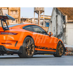 CMST Style Carbon Fiber Side Skirt For Porsche 911 GT3RS 991 2018-2020