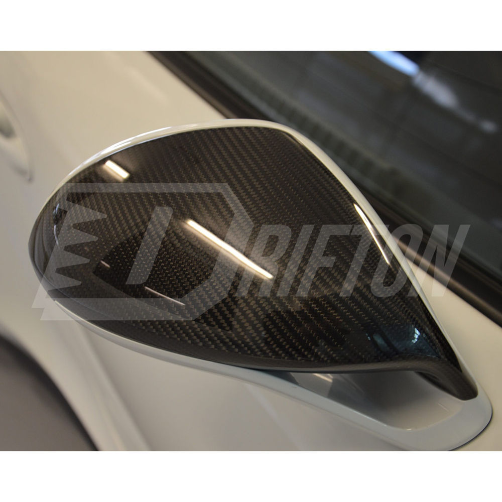 Dry Carbon Fiber Mirror Housing For Porsche 911 Carrera 991 Turbo S 2012-2018
