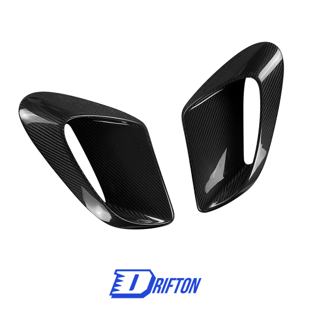 GT2RS Style Carbon Fiber Rear Air intake Vent Ducts Cover For Porsche 911 Carrera 991 991.1 991.2 Turbo S 2012-2018