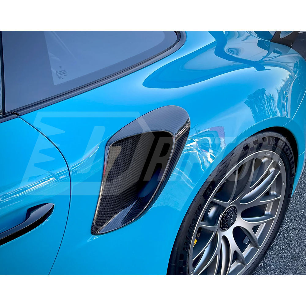 GT2RS Style Carbon Fiber Rear Air intake Vent Ducts Cover For Porsche 911 Carrera 991 991.1 991.2 Turbo S 2012-2018