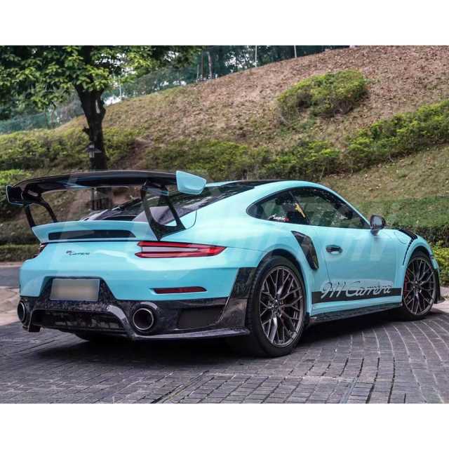 GT2RS Style Partial Dry Carbon Fiber Fender For Porsche 911 Carrera S 4S 991 991.1 991.2 2012-2018