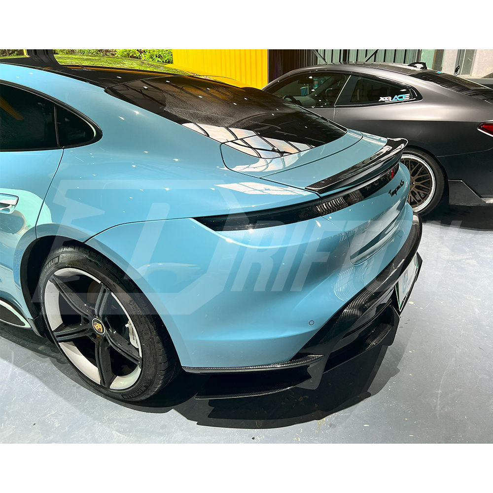 OD Style Dry Carbon Fiber Rear Spoiler For Porsche Taycan 2019-2023