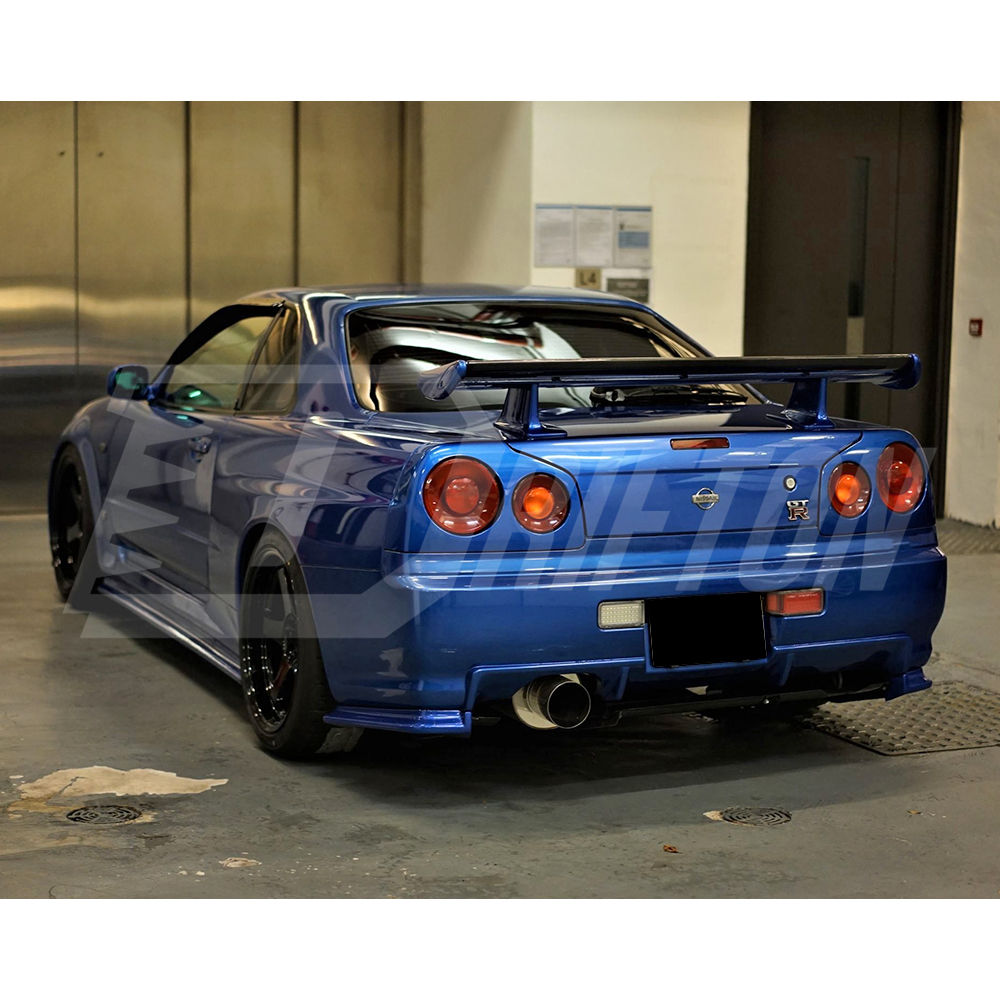 GTT To GTR Nismo Z-tune Style Glass Fiber Full Set Body Kits For Nissan R34 GTT 1998-2002
