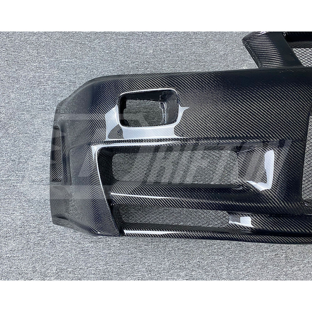 Nismo Z-Tune Style Carbon Fiber Front Bumper & Under Lip For Nissan R34 GTR 1998-2002