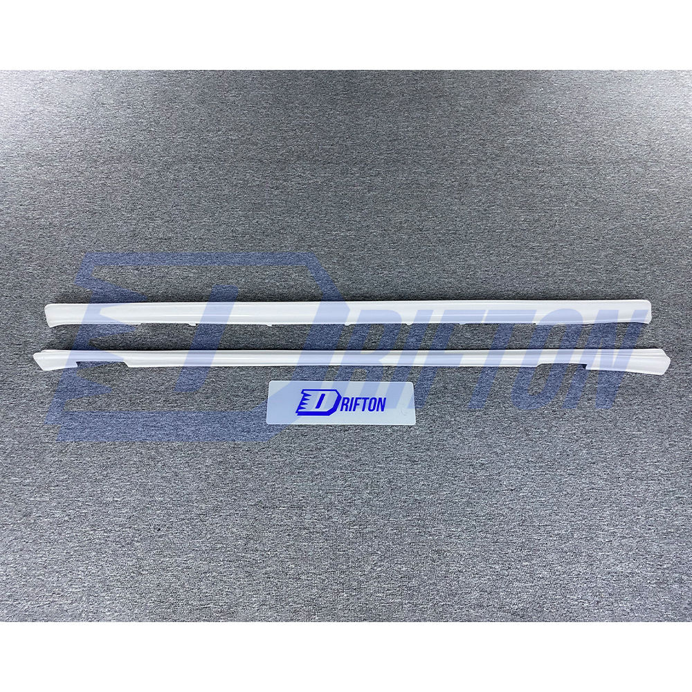 OEM V-Spec Nismo Z-Tune Style Glass Fiber Side Skirts Extensions For Nissan R34 GTR 1998-2002