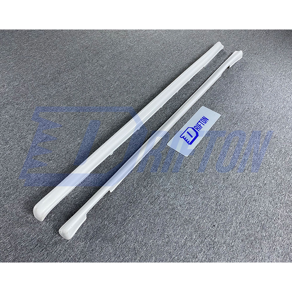 OEM V-Spec Nismo Z-Tune Style Glass Fiber Side Skirts Extensions For Nissan R34 GTR 1998-2002