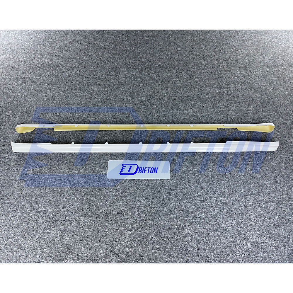 OEM V-Spec Nismo Z-Tune Style Glass Fiber Side Skirts Extensions For Nissan R34 GTR 1998-2002
