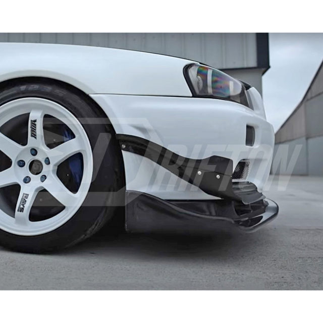 AutoSelect Style Carbon Fiber Front Lip For Nissan R34 GTR 1998-2002