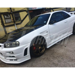 BN Style Carbon Fiber Fender For Nissan R34 GTR 1998-2002
